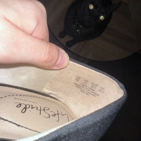 Life Stride Women's Black Wedges with Strap - Picture 5 of 5